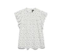 VERO MODA Vmtrine SL Lace Top WVN GA Noos, Blanche-Neige, XL Femmes