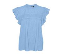 VERO MODA Vmtrine SL Lace Top WVN Noos, Dutch Canal, M Femme