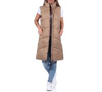 VERO MODA VMUPPSALA 3-4 Waistcoat Noos Veste, Œil de Tigre, L Femme