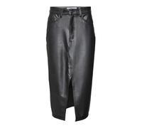 VERO MODA Vmveri HR Calf Pl Noos Jupe, Noir, M Femme