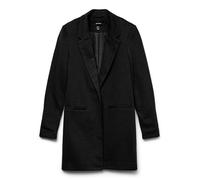 Vero Moda VMVERINA LS Long Blazer, Noir, 36 EU Femme