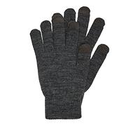 Vero Moda VMVILDE Smartphone FINGERGLOVES Noos Gants, Gris foncé mélangé, Taille Unique Femmes