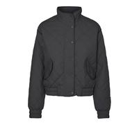 VERO MODA Vmvilma Veste courte matelassée pour femme, Gris, L