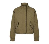 VERO MODA Vmvilma Veste courte matelassée pour femme, Sable, M