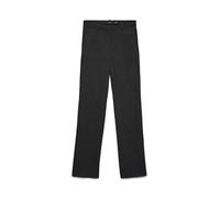 VERO MODA Vmzamira Bestie MW Pantalon Droit Noos, Gris foncé mélangé, L / 34L