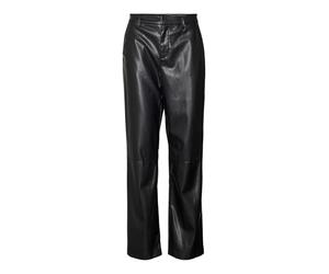 Vero Moda VMZAMIRAOLYMPIA Mr Straight PL Pant Noos Pantalons, Black, M/34 aux Femmes