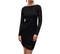 VERO MODA VMZOE JRS Noos Robe Courte 2-Way LS, Noir, S