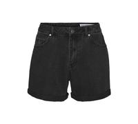 VERO MODA Vmzuri HR Loose Shorts Mix Noos, Jean Noir, XS Femme