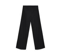 VERO MODA Wide Glitter Pant Vmberlin MW Pantalon Large à Paillettes Noos, Noir, L / 30L Femmes