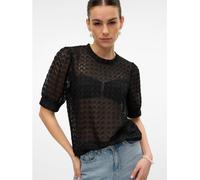Vero Moda Women's Becca Long-Sleeve Blouse Noir 8 (XS) Female