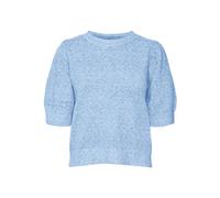 VERO MODA Women's VMDOFFY 2/4 O-Neck GA Noos Pull Little Boy Blue/Detail:Melange, XL, Bleu Little Boy - Détails :, XL