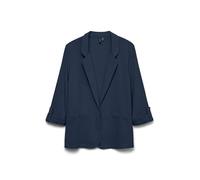 Vero Moda Women's VMJESMILO 3/4 Loose WVN GA Noos, Navy Blazer XL, Blazer Bleu Marine., XL