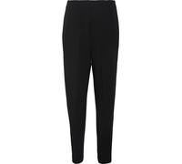 Vero Moda Women's Vmsandy High-Waisted Tapered Trousers Noir M L34 Female