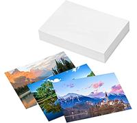 Veroave Lot de 100 feuilles de papier photo brillant de qualité supérieure - 180 g/m² - 8,9 x 12,7 cm - Fournitures de bureau