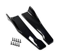 VeroCh 2PCS Voiture ABS Jupes Latérales, pour Mazda MX-5 Miata NA NB NC ND (48cm) Jupe Latérale Extensions Diviseur Anti-Collision Séparateurs Car Accessoires,A/Glossy Black