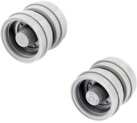 Veroma 1:16 Remorque surbaissée Jantes plastique gris 2 pc(s)