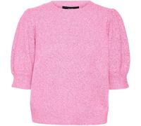 veromoda Pull Vero Moda en maille à col rond et manches bouffantes Rose FR 42 (EU 40)