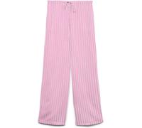 veromoda VERO MODA Drawstring Linen Blend Stripe Trousers Rose FR 44 (EU 42)