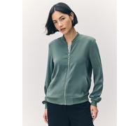 Vero Moda Veste de tailleur Fly Away Femme, col, fermeture éclair, légère — Vert-2 XXL