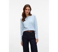 veromoda Vero Moda Pull en maille dos doux au toucher doux Vero Moda bleu FR 40 (EU 38)