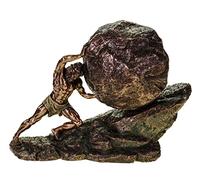 Veronese by Joh. Vogler GmbH 708-7751 Figurine Sisyphos Et Le Éternel Fels 29 CM Ares Thanatos Grecque Mythologie Multicolore