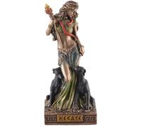 Véronese Collection 708-78125 Figurine miniature en pierre artificielle peinte à la main Couleur bronze