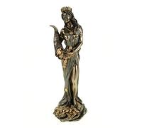 VERONESE Déesse Romaine Fortuna 19 cm Bronze Figure Jeu de Hasard