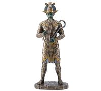 Veronese Design 10 5/8 inch Osiris Ancient Egyptian God of The Dead Cold Cast Resin Antique Bronze Finish Statue
