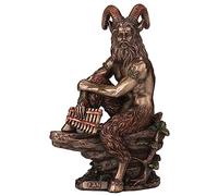 Veronese Design 16,5 cm Statue en résine du dieu grec de la nature Finition bronze coulé à froid
