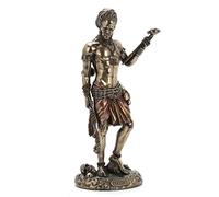 Veronese Design Eshu The Divine Trickster Dieu de Yoruba en résine coulée à Froid Finition Bronze Antique 21,6 cm