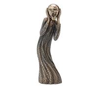 Veronese Design Figurine d'art Edvard Munch The Scream Finition Bronze Antique 20,3 cm