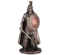 Veronese Design Figurine de collection Ares le dieu grec de la guerre en résine coulée à froid finition bronze 16,5 cm
