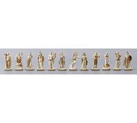 Veronese Design Figurines Miniatures peintes à la Main en polyrésine représentant Les Dieux du Panthéon Grec de 8,9 cm de Haut