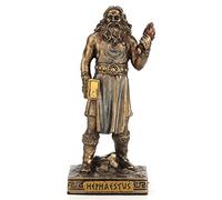 Veronese Design Héphaïstos Figurine miniature en résine peinte à la main Finition bronze