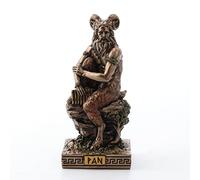Veronese Design Pan Grec God of The Wild Figurine Miniature Peinte à la Main en résine