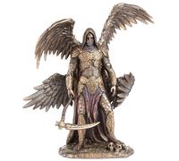 Veronese Design Sculpture Azrael l'archange de la mort en résine coulée à froid Finition bronze 26 cm