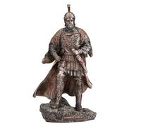 Veronese Design Sculpture de Guerrier Carthaginois General Hannibal Barca en résine coulée à Froid Finition Bronze 24 cm