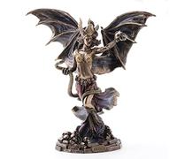 Veronese Design Sculpture en résine Lilith la reine de Sheba - 24 cm - Finition bronze