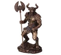 Veronese Design Sculpture en résine Minotaure Le Labyrinthe Grec 16 cm Finition Bronze coulé à Froid