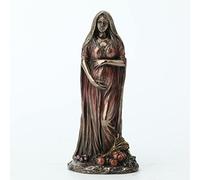 Veronese Design Sculpture en résine Triple déesse la mère païenne Wicca Finition Bronze 10,4 cm