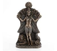 Veronese Design Sculpture Ishtar La déesse babylonienne de la Guerre et de la fertilité, en résine, Finition Bronze, 21,6 cm