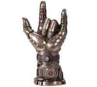 Veronese Design Sculpture steampunk Gauntlet of Love en résine coulée à froid Finition bronze 24 cm