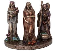 Veronese Design Sculpture Wiccan en résine coulée à froid en bronze de 11,4 cm