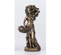 Veronese Design Statue Aja Santeria Orisha de la forêt et des herbes en résine coulée à la main Finition bronze