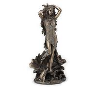Veronese Design Statue Aphrodite Rising from The Sea - Déesse Grecque Romaine - Finition Bronze Antique - 29,8 cm