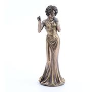 VERONESE DESIGN Statue chanteuse de jazz Band féminine 21,5 cm