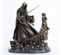 Veronese Design Statue de faucheuse en résine avec inscription « The Ferry of The Damned » - 20 cm de haut - 20 cm de haut