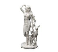 Veronese Design Statue de la déesse de la Chasse et de la Lune en résine coulée 24 cm de Haut.