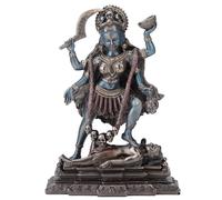 Veronese Design Statue de la déesse hindoue Kali Debout sur Le Seigneur Shiva