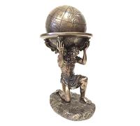 Veronese Design Statue du Titan Atlas Grec Portant Le Monde
